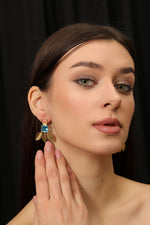 Load image into Gallery viewer, SAPPHIRE PETAL DROPS