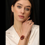 Load image into Gallery viewer, RUBY OVAL BRACELET