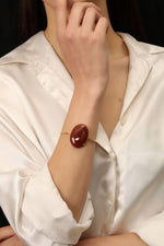 Load image into Gallery viewer, RUBY OVAL BRACELET