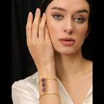 Load image into Gallery viewer, AMETHYST BRIDGE KADA