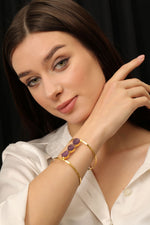 Load image into Gallery viewer, AMETHYST BRIDGE KADA