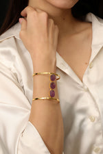 Load image into Gallery viewer, AMETHYST BRIDGE KADA