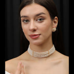 Load image into Gallery viewer, Pearl Empress Choker Set