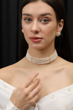 Load image into Gallery viewer, Pearl Empress Choker Set