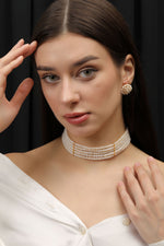 Load image into Gallery viewer, Pearl Empress Choker Set