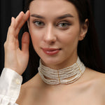 Load image into Gallery viewer, PEARL CADENE CHOKER
