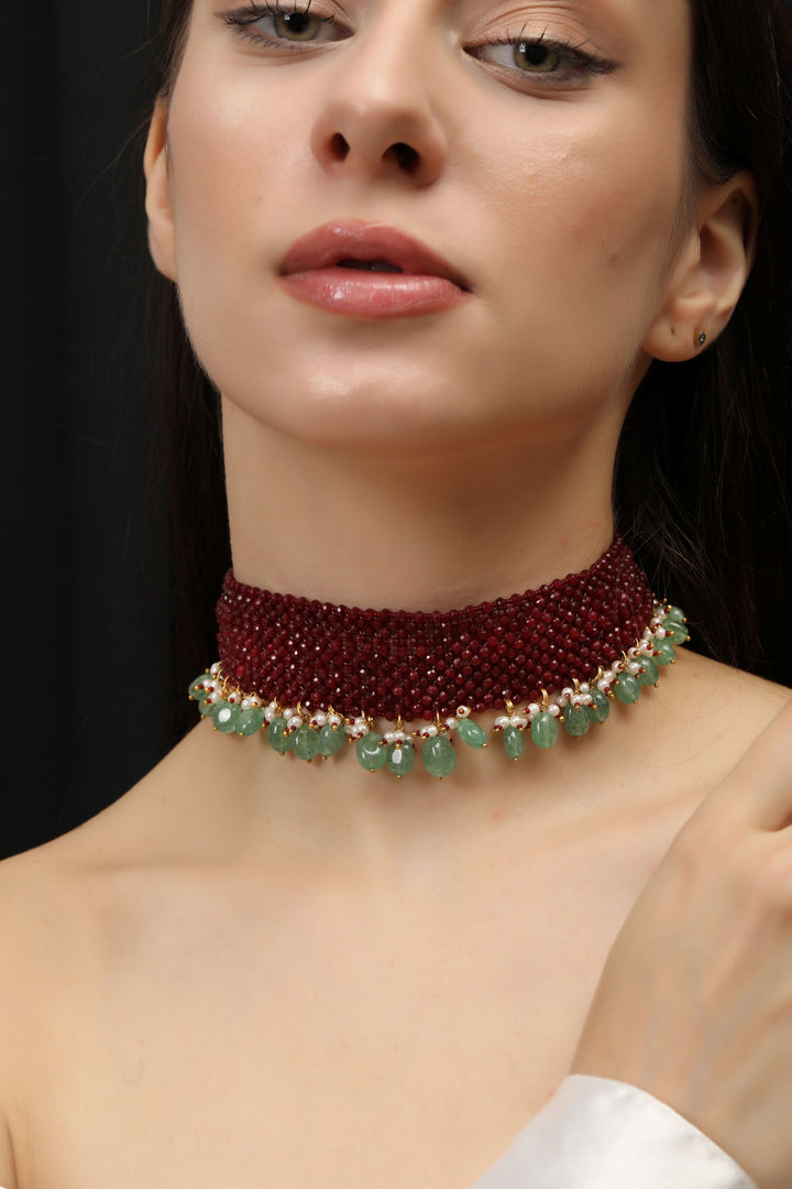 Ruby Glow Choker