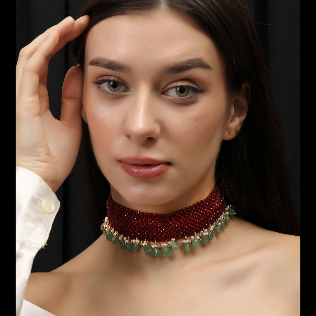 Ruby Glow Choker