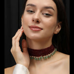 Load image into Gallery viewer, Ruby Glow Choker