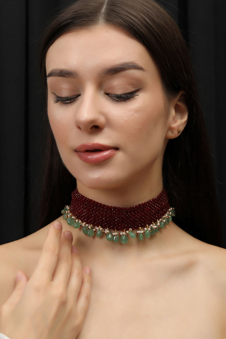 Ruby Glow Choker