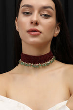 Load image into Gallery viewer, Ruby Glow Choker
