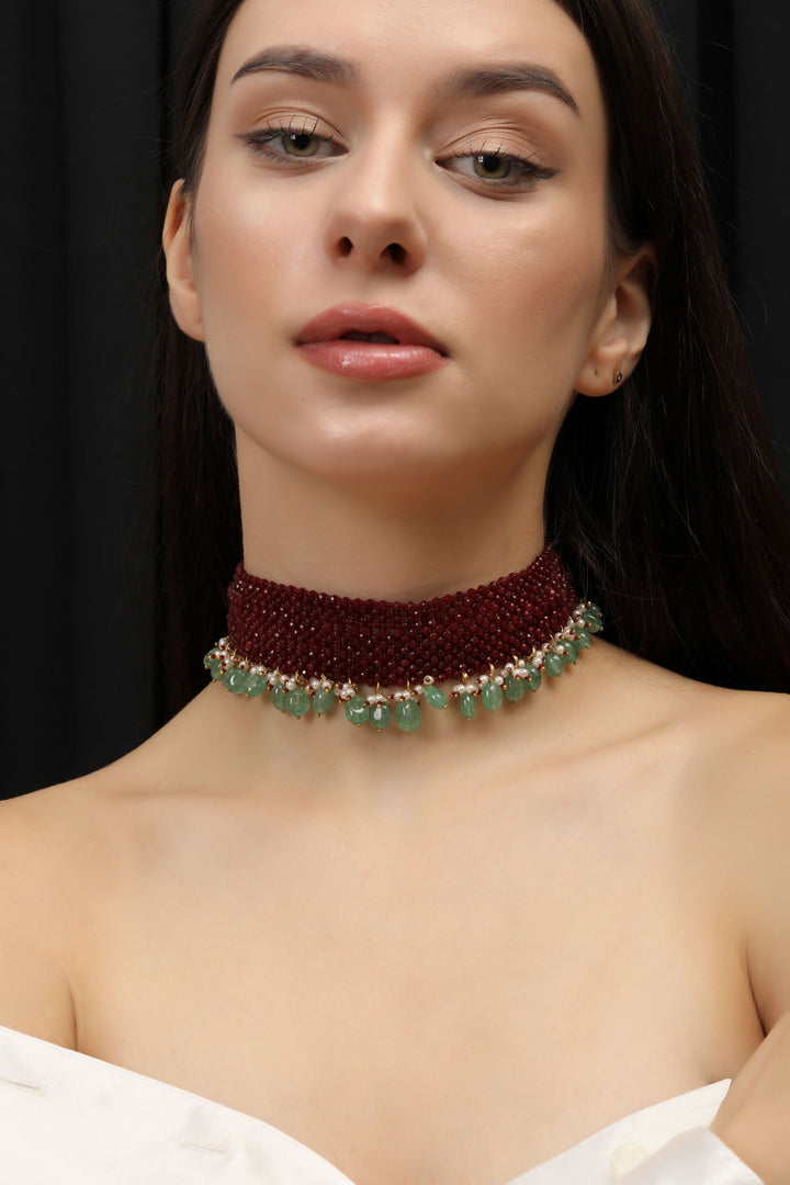 Ruby Glow Choker