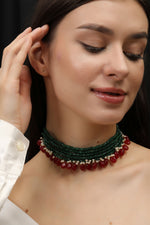 Load image into Gallery viewer, RUBY BLOOM EMERALD LAYERS