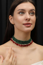 Load image into Gallery viewer, RUBY BLOOM EMERALD LAYERS