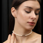 Load image into Gallery viewer, PEARL CHIC STATEMENT CHOKER
