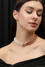 Load image into Gallery viewer, LUSTROUS DUO PEARLS