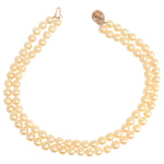 Load image into Gallery viewer, Graceful Ivory Pearl Neckpiece
