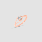 Load image into Gallery viewer, CHIC ENGAGEMENT JEWEL (E VVS1 / Rose Gold)
