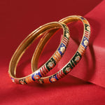 Load image into Gallery viewer, Multicoloured Enamel Bangle
