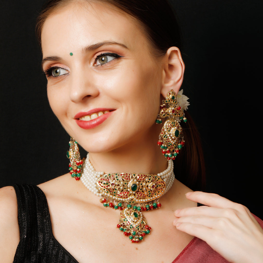 VIBRANT RUBY EMERALD SET