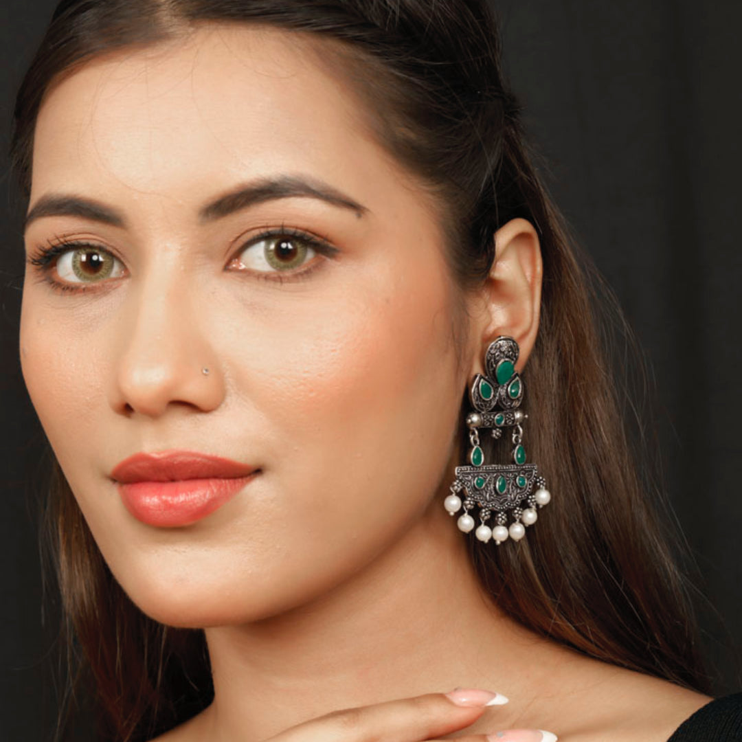 Forest Mist Danglers