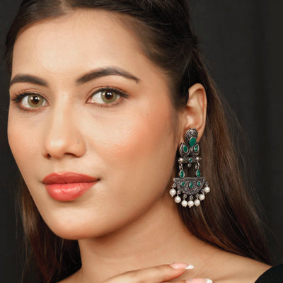 Forest Mist Danglers