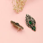 Load image into Gallery viewer, Green Petal Dangle
