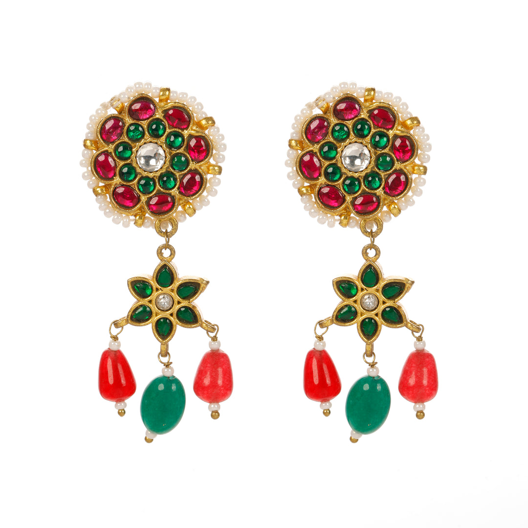 FLOWER EARRINGS