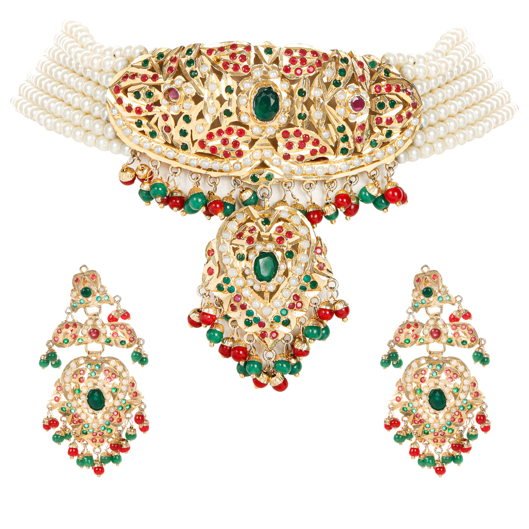 VIBRANT RUBY EMERALD SET