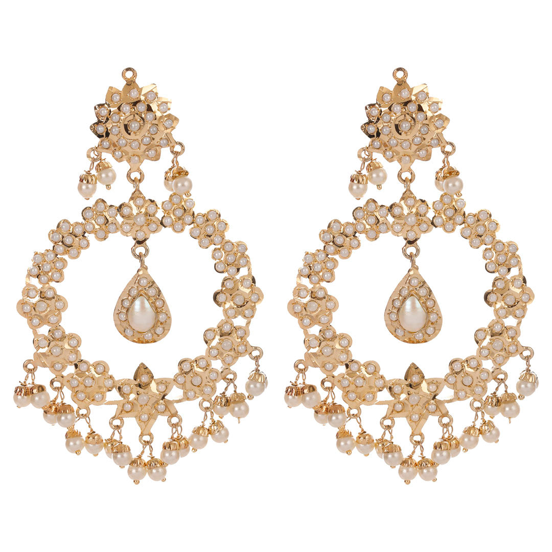 PLUSH IVORY DANGLERS