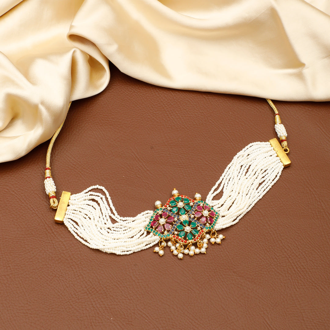 MULTICOLOURED CHOKER