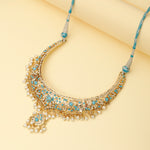 Load image into Gallery viewer, MAJESTIC TURQUOISE PEARL NECKLACE
