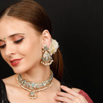 Load image into Gallery viewer, MAJESTIC TURQUOISE PEARL NECKLACE
