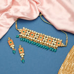 Load image into Gallery viewer, GARNET KUNDAN NECKLACE
