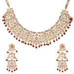 Load image into Gallery viewer, RED ORNATE CHOKER
