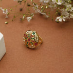Load image into Gallery viewer, GEOMETRIC STONE RING
