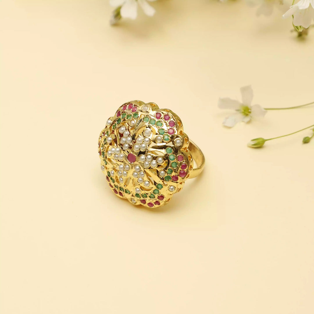 PEARL GEMSTONE RING