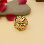 Load image into Gallery viewer, NAVRATTAN ENCRUSTED RING
