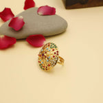 Load image into Gallery viewer, NAVRATTAN ENCRUSTED RING
