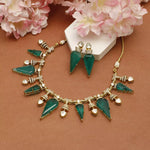 Load image into Gallery viewer, EMERALD POLKI CHOKER
