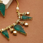 Load image into Gallery viewer, EMERALD POLKI CHOKER

