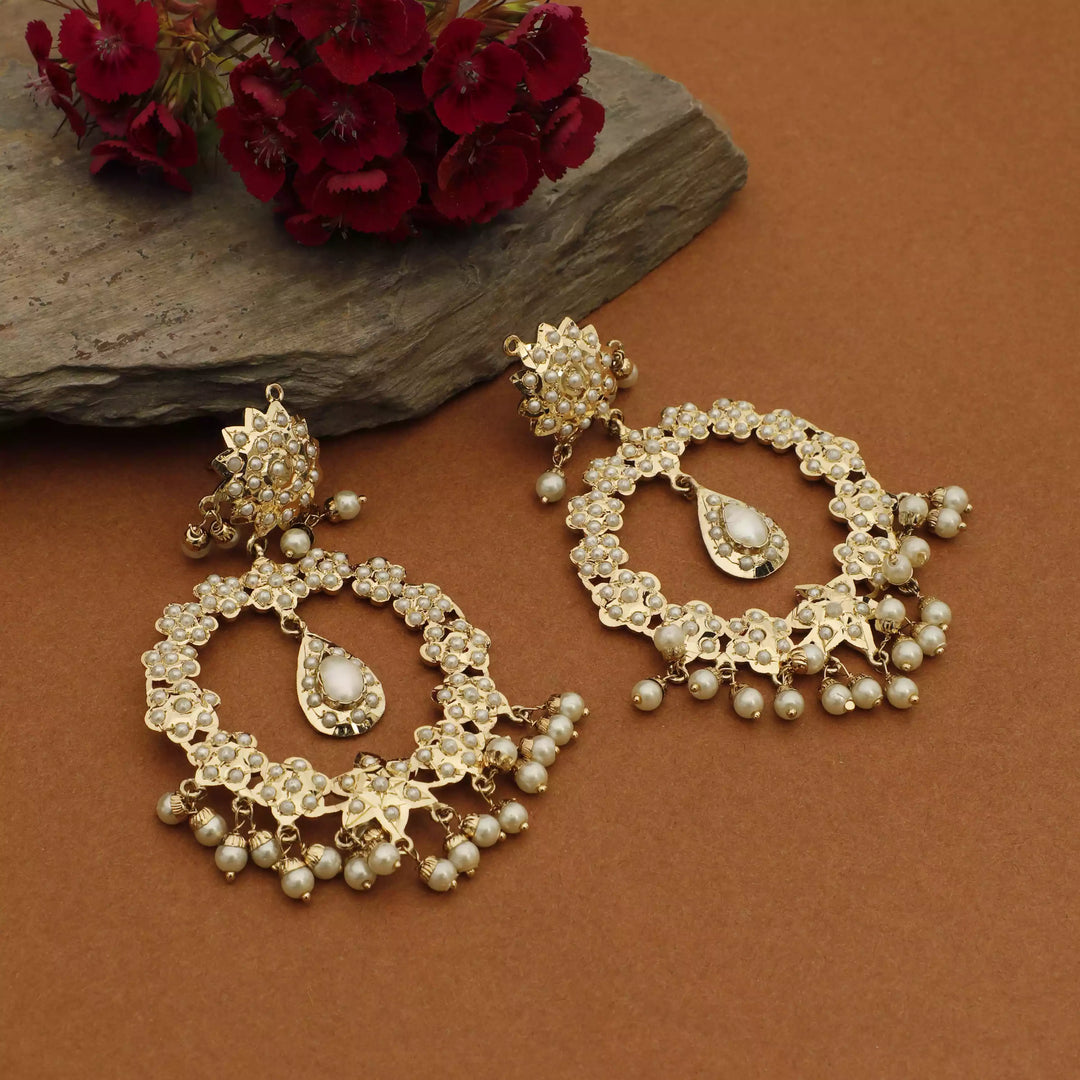 PLUSH IVORY DANGLERS