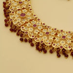 Load image into Gallery viewer, RED ORNATE CHOKER
