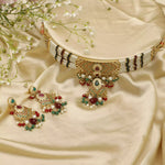 Load image into Gallery viewer, BLUE GEMSTONE CHOKER
