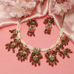 Load image into Gallery viewer, LUXURIOUS LOTUS DROP NECKLACE
