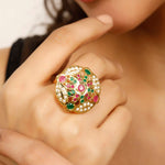 Load image into Gallery viewer, GEOMETRIC STONE RING
