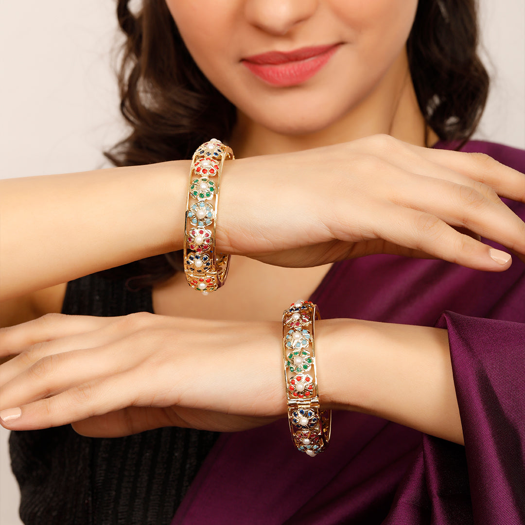 FLORAL JADAU TREASURES