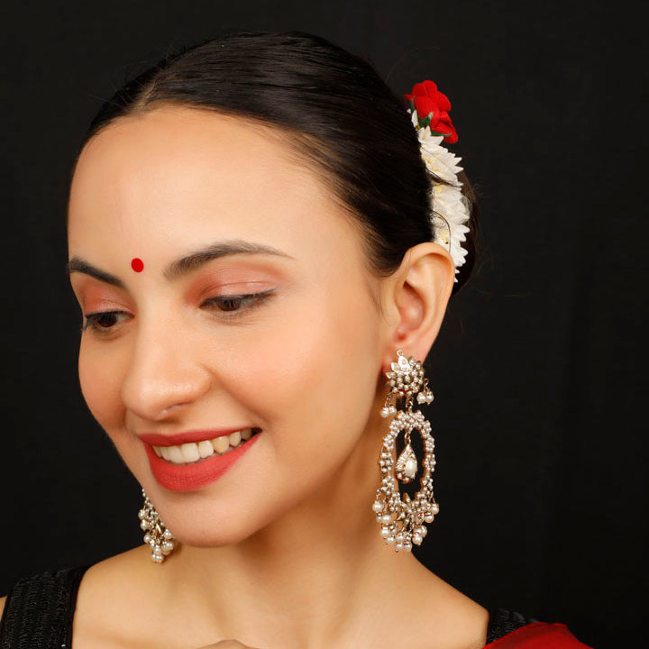 PLUSH IVORY DANGLERS