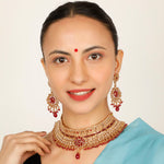 Load image into Gallery viewer, RUBY BRIDAL CHOKER
