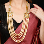 Load image into Gallery viewer, KUNDAN PEARL JEWELRY

